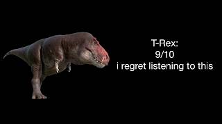 ranking real dinosaur sounds by scariness