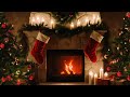 COZY CHRISTMAS FIREPLACE 🔥 | Crackling Fire Sounds & Xmas Ambience | Holiday Relaxation 24/7