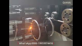 High Quality D6-12mm Automatic Thick Wire Ring Making with Butt Welding Machine for Germany