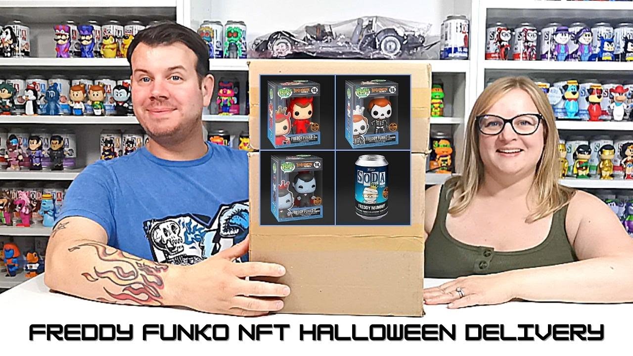 Funko NFT Freddy Funko Halloween Delivery UK - Up Close Look & Review