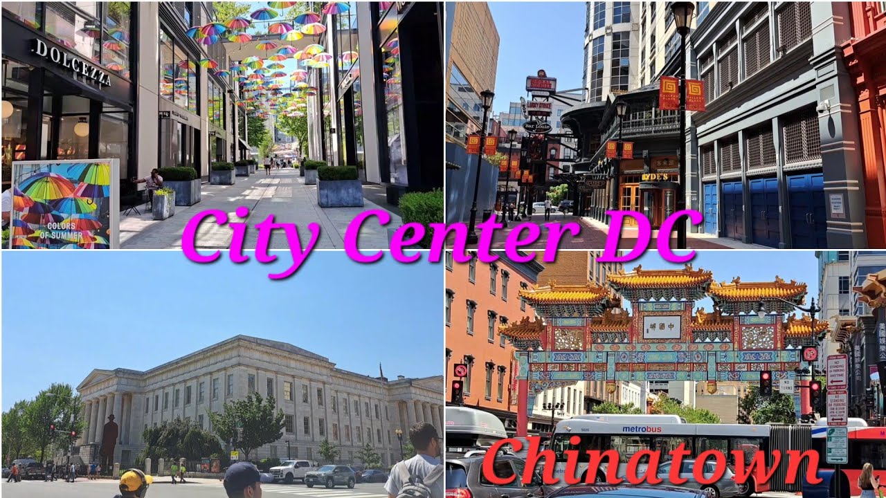 Dạo quanh City Center DC| Chinatown | Washington DC