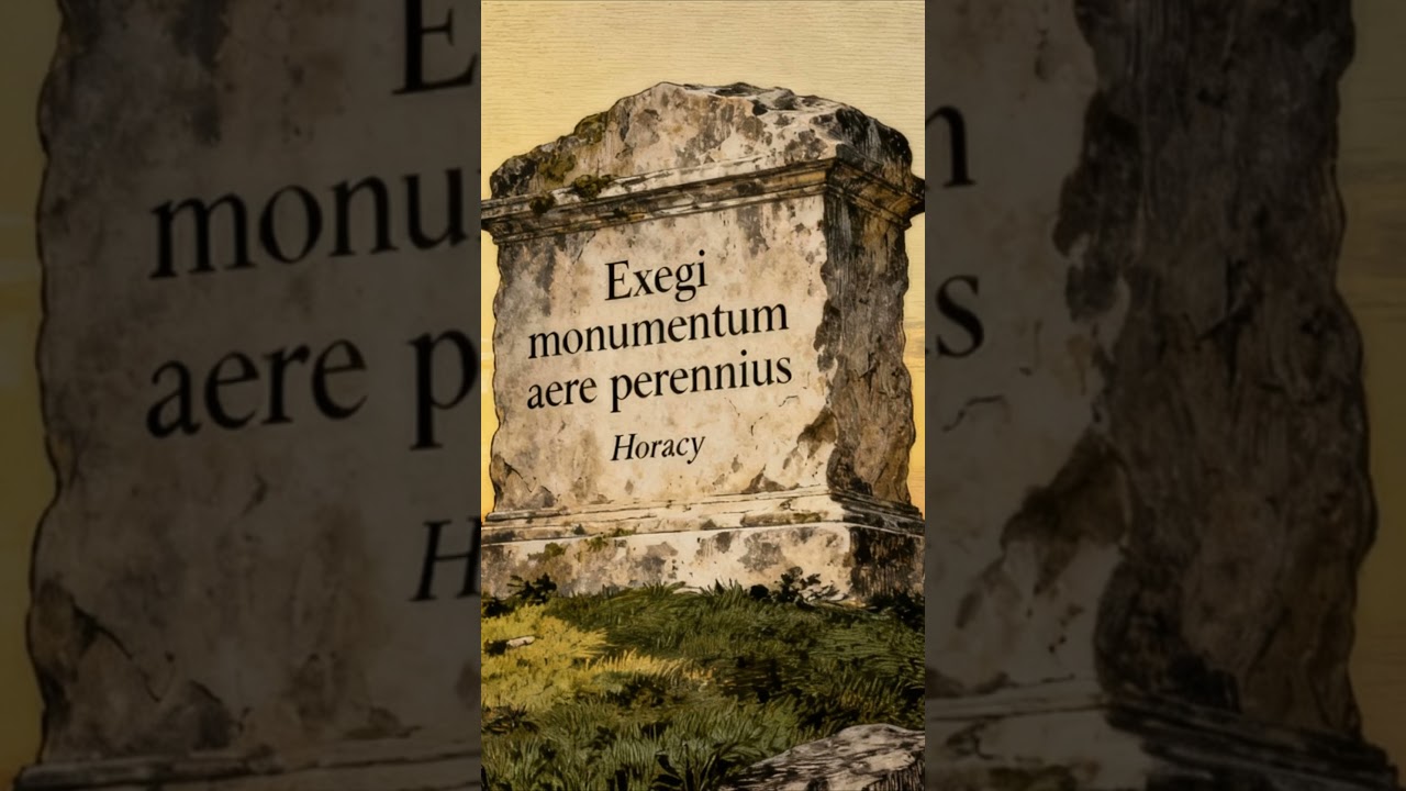 Horacy - Hip-Hop Rap - Exegi monumentum aere perennius