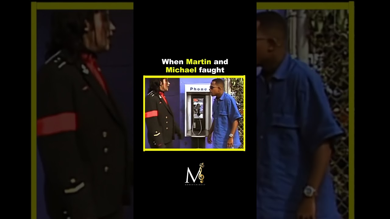 When Martin and #Michealjackson faught #moneondabeat  #musicproducer #hiphop #music #musician