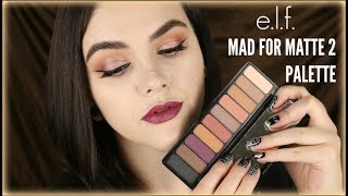 ELF MAD FOR MATTE 2 Palette Review & Tutorial! screenshot 2