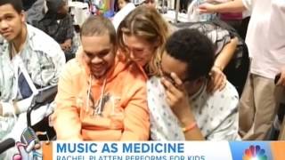 Music As Medicine: Rachel Platten Makes A Special Musicians On Call Visit