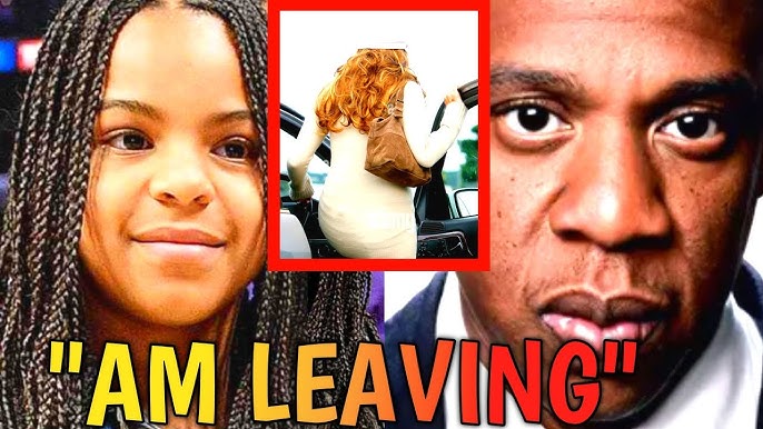BEYONCE AND BLUE IVY LEAVES JAYZ IN REGRETS BECAUSE HE IS "GAY"