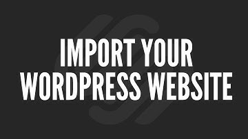 Squarespace Tutorial: Import Your WordPress Website