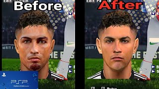 Tutorial Cara pasang face dari google | Pes PPSSPP