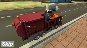 Garbage Truck & Recycling SIM Android Gameplay #1