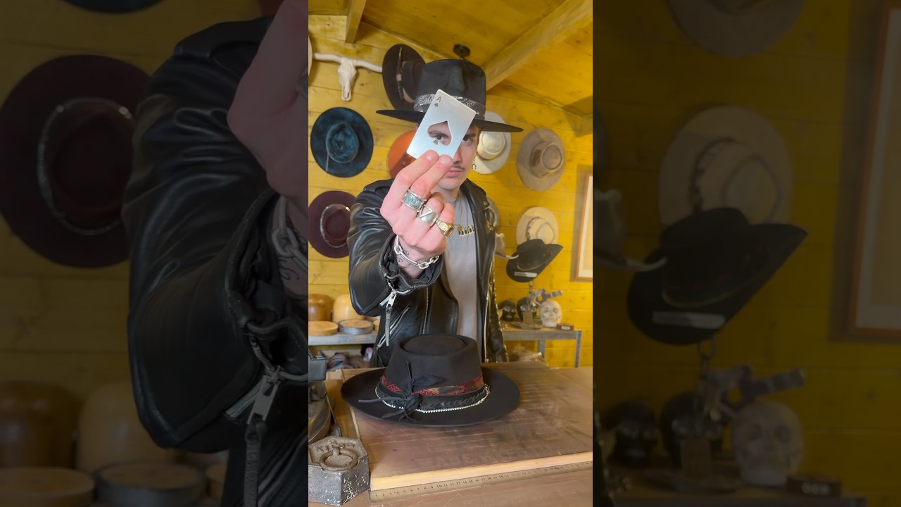 “HUSK THE BARTENDER” Custom hat for a bartender. Creation process. 