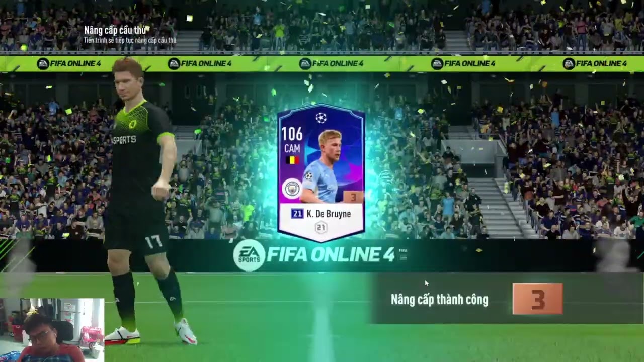 Fifa Online 4: Thử thách từ Fan (p5): Đập thẻ K. De Bruyne 21UCL 5