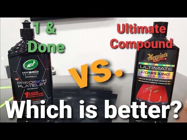 Meguiars Ultimate Compound Color & Clarity Restorer - Team Grand