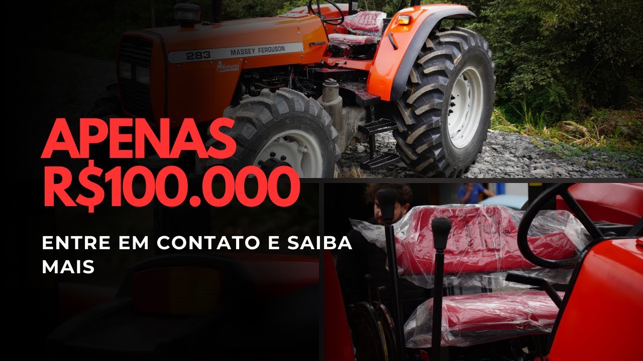 VENDIDO!!!!!!!! OFERTA IMPERDÍVEL! Massey Ferguson APENAS R$100.000