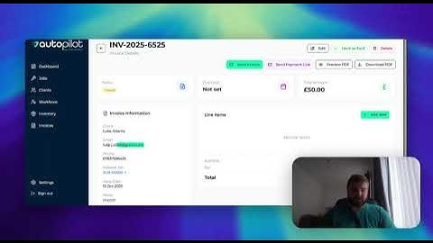 Autopilot - Creating & Managing Invoices in the CRM