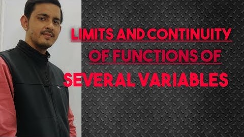 Limits and Continuity of Functions of several variables (Lecture-1)|#Bsc 5th sem|#Msc|| #IIT #JAM