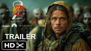 World War Z 2 - First Trailer (2025) | Brad Pitt (4k) | world war z 2 trailer - concept Resimi