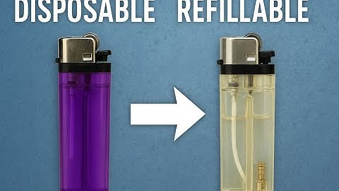How to Turn a Gas Lighter into a Practical Refillable Lighter – Step‑by‑Step DIY