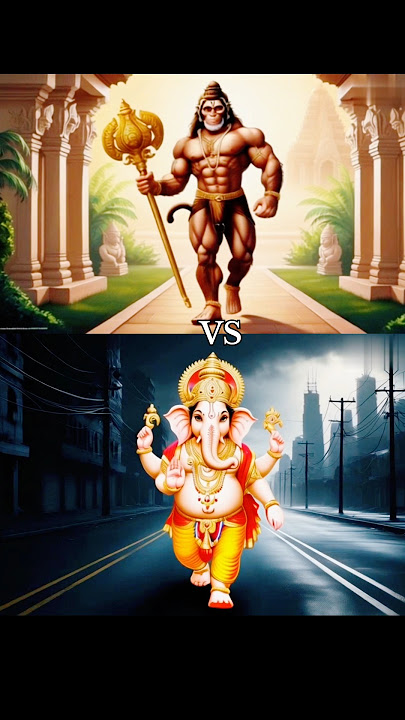 Hanuman vs ganesha and Shiva(mahadev) vs Jesus
