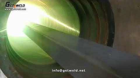 Hydraulic cylinder inner wall weld cladding machine