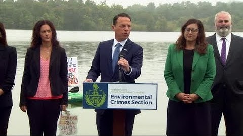 Video: AG Shapiro charges Mariner East developer with environmental crimes