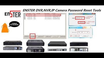 CCTV DVR NVR IP Camera Password Reset Process and Tools for Enster XMEYE