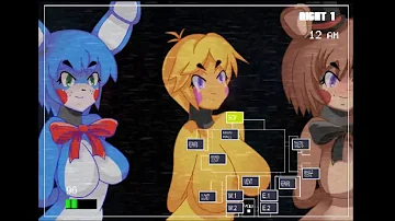 [Five Nights In Anime] Hentai Fnaf Animatronics Fan Game?