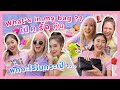 ไหนเล่าซิ๊ l Vlog 42 What's in my bag?? เปิด รื้อ ค้นกระเป๋า เนะ ปาย ยิป พกอะไรบ้างนะ! 👜💖