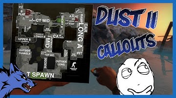MUST KNOW MAP CALLOUTS | DUST 2