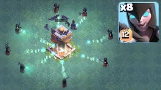 NEW UPDATE GEM SPREE | Clash Of Clans | LVL 12 MAXED WITCHES!!
