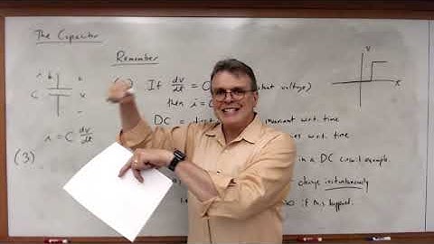 EECE 2112 Module 46:  The Capacitor (continued)