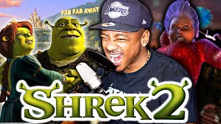 Shrek 2 was BETTER in my opinion!!  first time watching