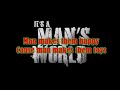 James Brown - It's A Man's World (Lyrics)