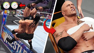 WWE 2K22 Top 10 Moves That Trigger The Stretcher Cutscene