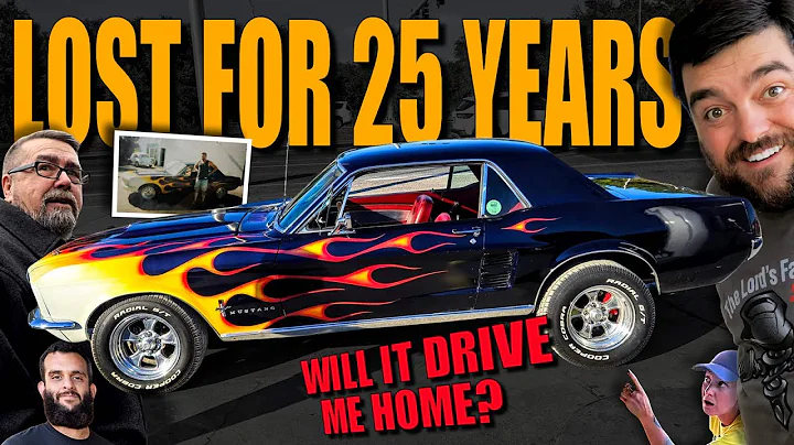 FOUND After 25 Years: My Dad’s Custom ’67 Mustang! Can We Drive It 1500 Miles Home?