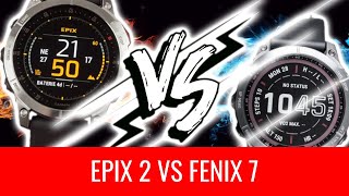 SOUBOJ: Garmin Fenix 7 vs. Garmin Epix 2