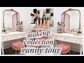 MAKEUP COLLECTION + STORAGE  | VANITY TOUR 2019