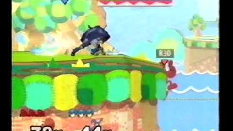 DDRKirby(ISQ) - 3-23,24-11 - SSBM - #18 - Blue(Marth) vs. Red(G&W).MPG