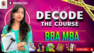 BBA-MBA at NFSU: Complete Course Breakdown, | Decode the Course #4 |