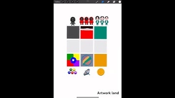 Squid game #colormixing #satisfying #squidgame #squidgamechallenge #squidgame2 #shorts #digitalart