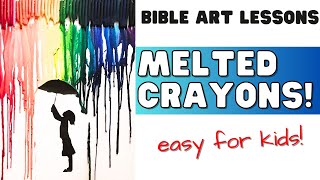 Melted Crayons Artwork