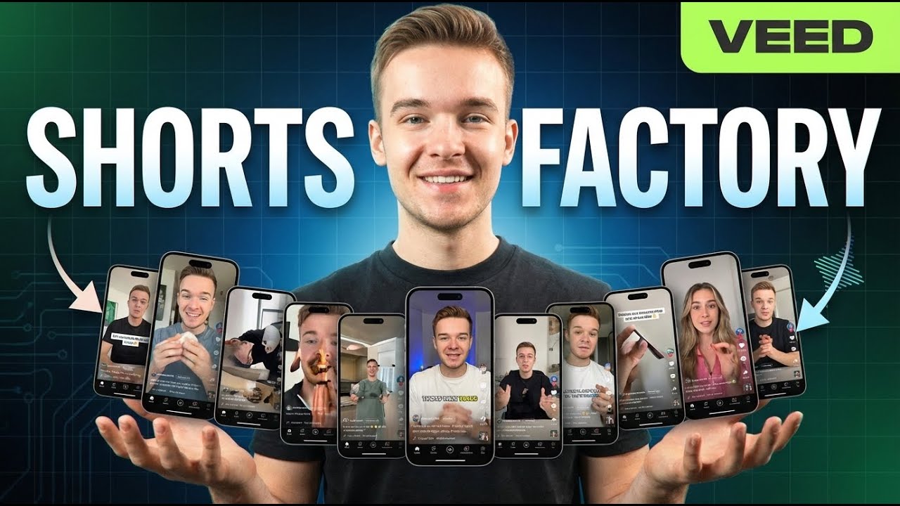 Build a Shorts Factory with Claude Code (VEED AI)