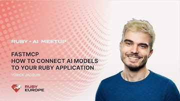 FastMCP How to connect AI models to your Ruby application - Yorick Jacquin