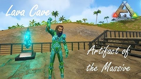 ARK: SURVIVAL EVOLVED | THE ISLAND | LAVA CAVE: ARTIFACT OF THE MASSIVE