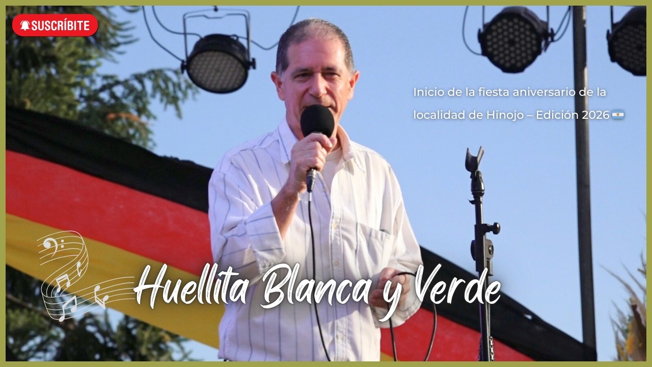 Inicio de la fiesta aniversario de la localidad de Hinojo – Edición 2026 🇦🇷
