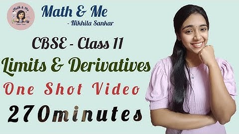 Class11 Limits&Derivatives 270minutes One shot video #mathematics #limits #derivatives  #maths #cbse