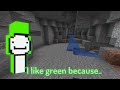 TommyInnit asks why Dream likes the color green