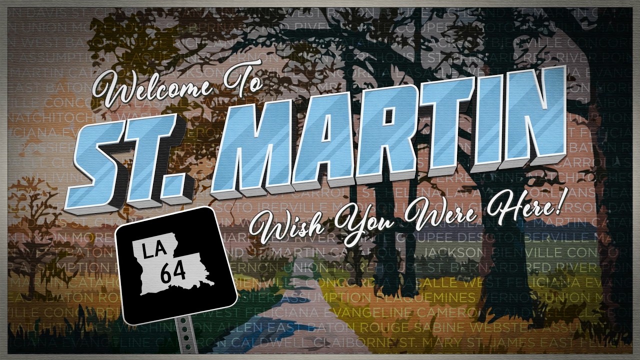 St. Martin Parish | Postcards | LA64