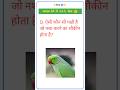ऐसी कौन सी पक्षी है जो नशा करने का शौकीन होता है? #gk #sarkarinakurigk #shortsfeed #gkquestion