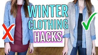 Winter Clothing Hacks You Need to Know