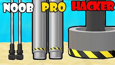 NOOB vs PRO vs HACKER - Weight Press Run PART 3 | Gameplay Satisfying (Android,iOS)